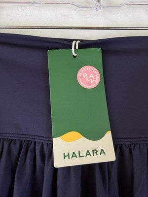 Halara Breezeful Skirt Large Blue Maxi High Waist Flowy Womens New NWT