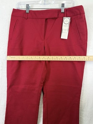 Charter Club Pants 12 Petite Red Slimming Pant Shop Womens 12P New NWT