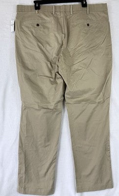 Gap Khaki Pants Men 40x30 Performance Straight Leg Tan Beige New NWT
