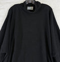 Stephanie Schuster Princess Knitwear Sweater 1X Black Lagenlook 90s Cowl Women