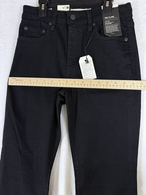 Levis 726 Flare Jeans 28 28x34 Black Denim Womens Levi’s New NWT