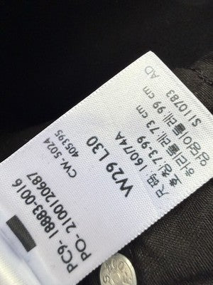 Levis 724 High Rise Straight 29 Jeans Black 29x30 Womens Levi’s
