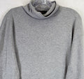 J Crew Oarsman Shirt XL Mens Gray Turtleneck Long Sleeve Vintage 90s Made In USA