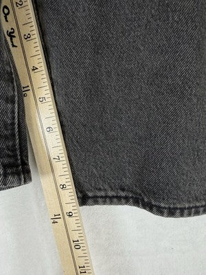 Levis 501 ‘93 Shorts 33 Mens 9” Black Gray Jean Jeans Denim