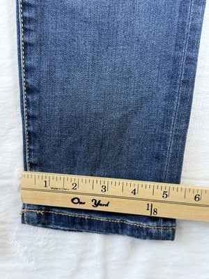 Aeropostale Skinny Jeans Women 0 Blue Denim Distressed