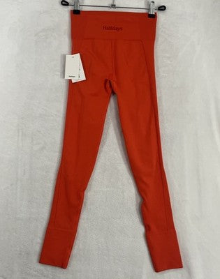 Halfdays Sophia Legging Spritz XS Orange Compression Womens Leggings NWT