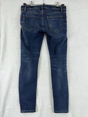Current Elliott Hatch Maternity Jeans 25 Under Bump Blue Denim Women $150