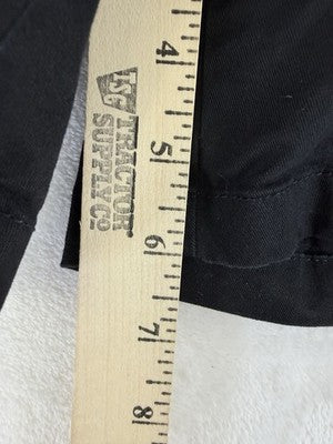 Old Navy OG Shorts Womens Medium Black 6.5” Elastic Back Flat Front