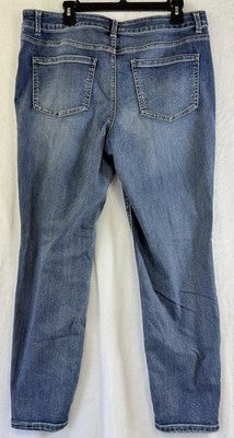 Maurices Jeans 16 Short Everflex High Rise Blue Skinny Womens Denim Shaping