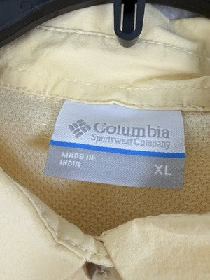 Columbia Shirt XL Women Top Brea Falls Short Sleeve Hiking Fishing Button Up New
