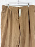 Chicos Skimmer Pants 2.5 US 14 Brown Soft Tencel Ultimate Fit Womens