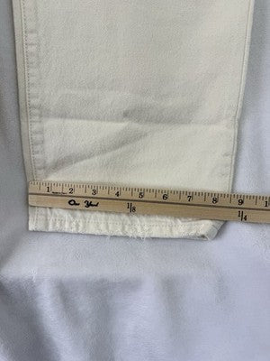 Levis 501 ‘90s Womens Jeans 30 30x32 White Ivory Button Fly Original New