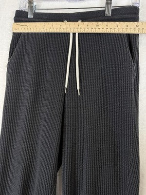 Gap Waffle Knit Joggers XS Womens Gray Sweats Drawstring Pants