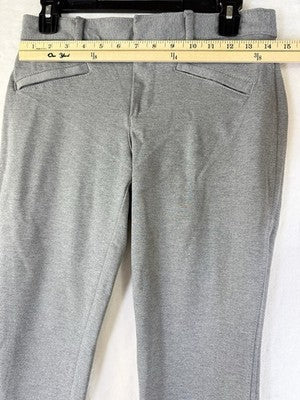Gap Double Knit Pants 4 Womens Skinny Ankle Gray