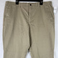 Gap Khaki Pants Men 40x30 Performance Straight Leg Tan Beige New NWT