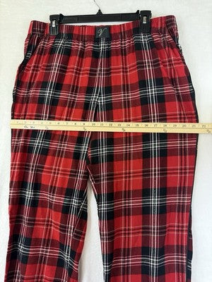 Victoria’s Secret Pajama Pants Large Red Plaid Flannel Womens Pjs Sleep