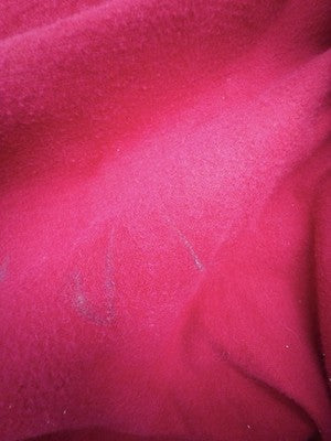 Vintage LL Bean Chamois Cloth Shirt Red Medium Large 16 Men Made USA Flannel 80s