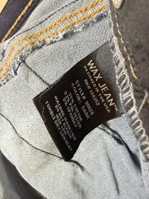 Wax Jeans But I Love You Shorts 3X Dark Blue Butt Lifting Jean 3” Womens New