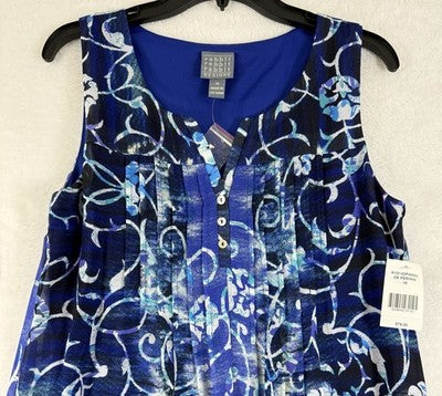 Rabbit Rabbit Rabbit Dress 10 Sleeveless Blue A Line Womens New