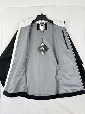 Footjoy Hydrolite Rain Jacket XL Womens DryJoys Black Golf Full Zip New NWT