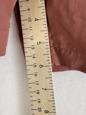 Aeropostale Swim Trunks XS Mens Clay Red Swim Shorts 6”