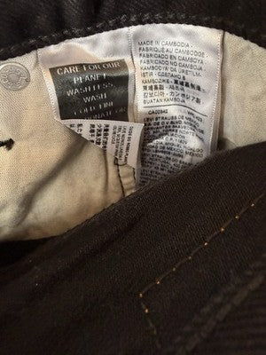 Levis 501 ‘90s Jeans Women 26 Mid Rise Straight Leg Black 26x30 Levi’s New NWT