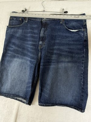 Levis 569 Shorts 44 Blue Denim Jeans Jean Shorts 11” Men’s Levi’s