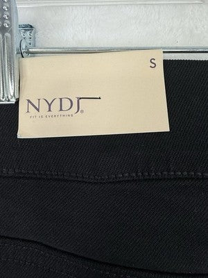 NYDJ Denim Short Black Pull On 13” Roll Cuff Jean Womens NWT