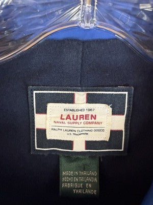 Lauren Ralph Lauren Jacket Women XL Blue Windbreaker