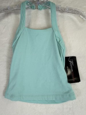 Dance Halter Crop Top SC Girls 7 8 Theatricals Leotard Dancewear New NWT