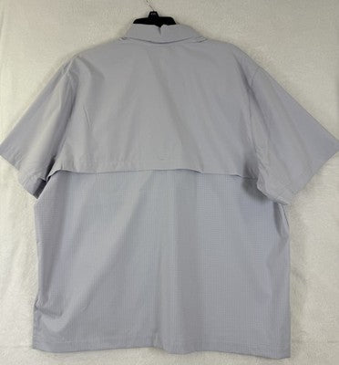 The North Face Shirt XXL Womens Top Button Up Lightrange Mystic Haze 2X New NWT