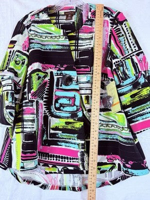Multiple Jacket Small Petite Womens Mod 3/4 Bell Sleeve Blazer New NWT