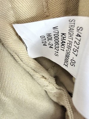 Gap Khaki Pants Men 40x32 Performance Straight Leg Tan Beige New NWT