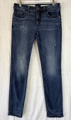 Anthropologie Jeans 29 High Rise Skinny Blue Pilcro And The Letterpress Womens