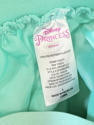 Disney Princess Tutu 5 Girls The Little Mermaid Dress Up Costume Pull On