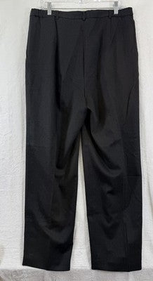 LL Bean Pants Womens 16 Wool Lined Vintage High Rise 90s Pleated