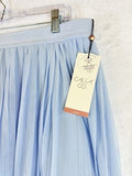 Calia Pleated Tennis Skort XL Blue Womens Skirt W/ Shorts New NWT