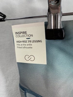 Calia By Carrie Underwood XS Inspire 7/8 Legging Blue Mountain Mist Womens NEW