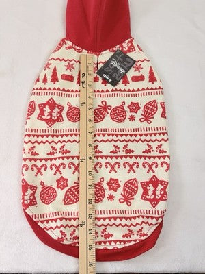 Disney Mickey Mouse Holiday Dog Sweatshirt Sweater Large Hoodie Christmas New