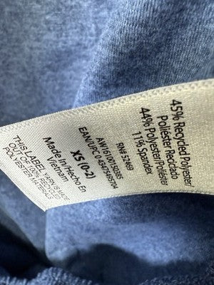 Athletic Works Shorts XS 0-2 Women Buttercore Butter Core Gray Blue Lot 2 NEW