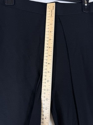 Betabrand Pants Medium Black Knit Pull On Dress Pants Yoga Pants Flowy