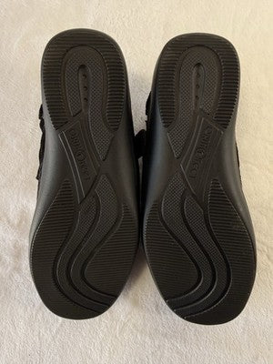 Orthofeet Sanibel Mary Jane Shoes Womens 9 Wide Black Orthopedic 9W D Ortho Feet