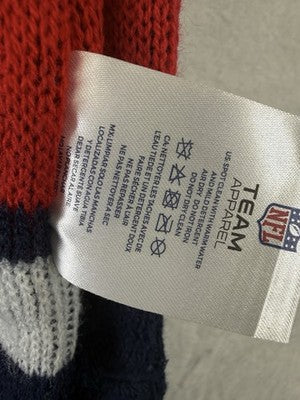 New England Patriots Scarf Gloves Set Spell Out New