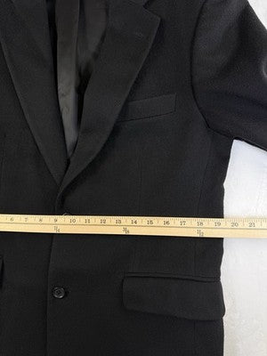 Brooks Brothers 100% Cashmere Jacket 39R Black Blazer Mens