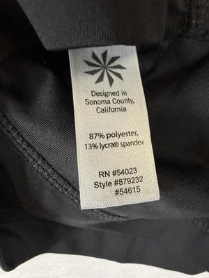 Athleta Top XS Black Long Sleeve Womens