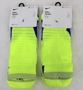 Nike Spark Lightweight Socks Volt Running No Show Cushioned Mens 10-11.5 Lot New