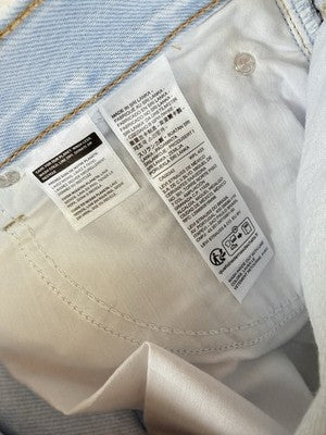 Levis Cinch Baggy Jeans 32 Womens Blue High Rise 32x33 Levi’s New *FlawRead