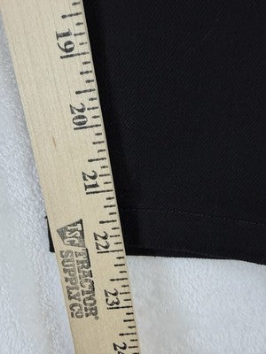 Soft Surroundings Large Petite Capris Black Triple Jeans Womens Pull On New NWT