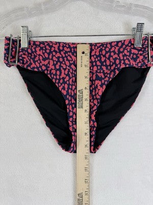 Venus Bikini Set Size 6 Top Bottom Blue Pink Swimwear Padded U Bar Womens