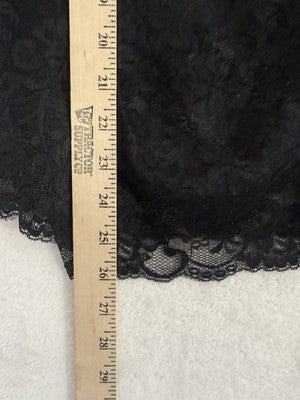 Fredericks Of Hollywood Lingerie Small Black Strappy Negligee Womens Seduction